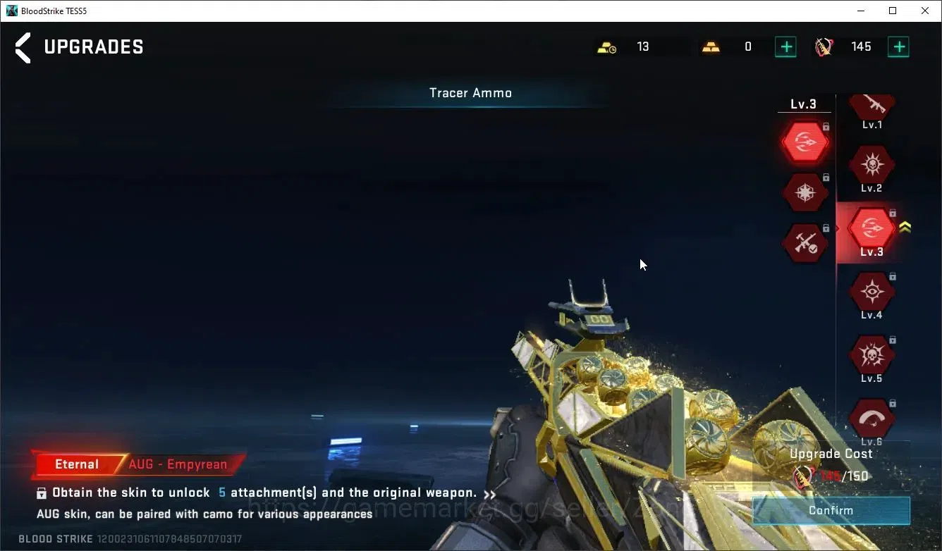 Blood Strike Accounts Asia|Eternal AUG Empyrean | 3 Legendary Guns | 1 L image 6
