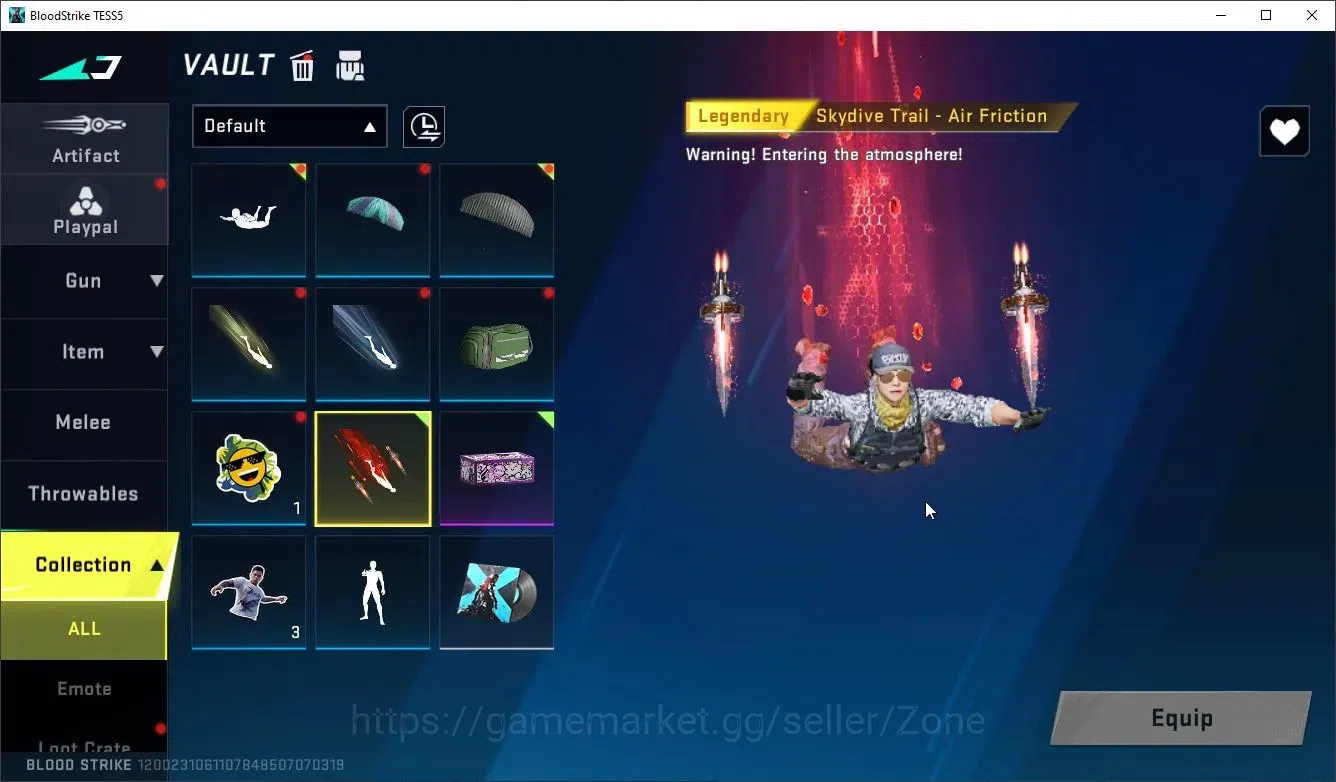 Blood Strike Accounts Asia|Eternal AUG Empyrean | 3 Legendary Guns | 1 L image 8