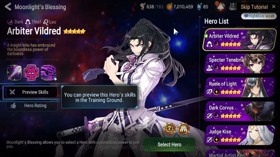 Epic Seven Accounts Starter GLOBAL Unverif|New Era|2 ML(Salome, AElena)+ Charles, Fenne, Elena, Aki, Iseria|PoH+Bless 10