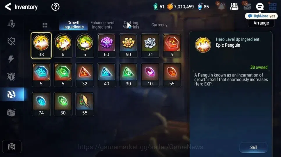Epic Seven Accounts Starter GLOBAL Unverif|New Era|2 ML(Salome, AElena)+ Charles, Fenne, Elena, Aki, Iseria|PoH+Bless 20