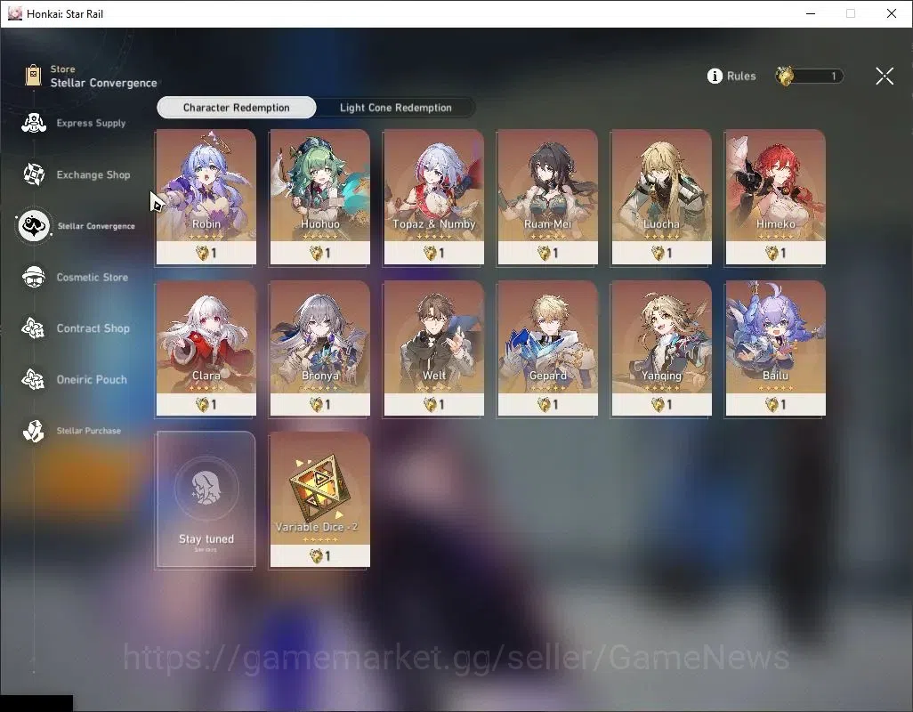 Honkai Star Rail Accounts ASIA | TL 36 | 1 Limited | Saber | 1 Golden Compan image 10