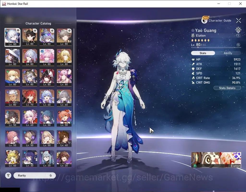 Honkai Star Rail Accounts ASIA|TL 67|Hypercarry Team|14 Limited|[(Cyrene,SW9 image 4