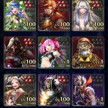 Last Cloudia Accounts Endgame Global|Rank 19|100k Crystal|Collab Brave Frontier (G Tilith,FG Vargas) +(G Lilaha,A