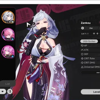 Neverness to Everness Accounts EU|HL 26|TL 16|Female MC Summer Skin(Limited),2 limited Zankou +Sign, Nanally +Sign + Limited