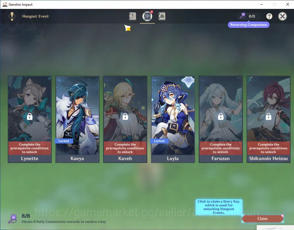 Genshin Impact Accounts ASIA | 55AR | 2 Limited +23(*4Character)  +3(*5Wea image 12