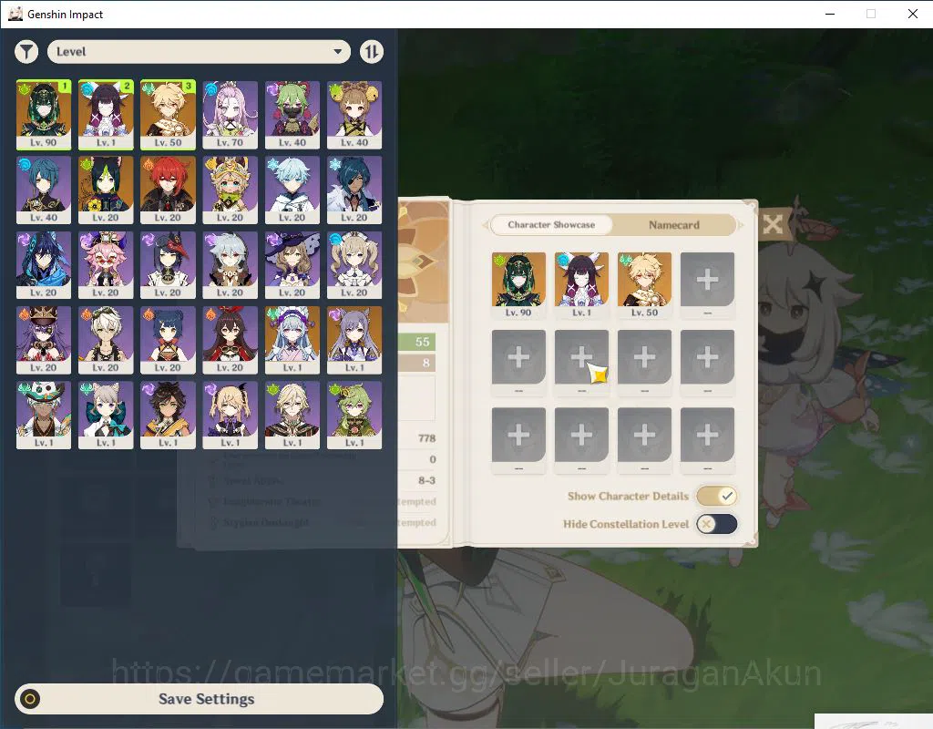Genshin Impact Accounts ASIA | 55AR | 2 Limited +23(*4Character)  +3(*5Wea image 2