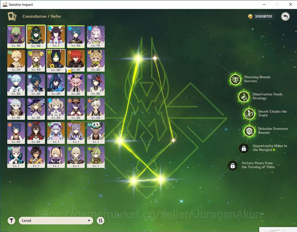 Genshin Impact Accounts ASIA | 55AR | 2 Limited +23(*4Character)  +3(*5Wea image 4