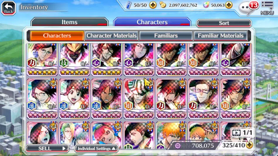 Bleach: Brave Souls Accounts [GLOBAL]|50K Orb|Rukia 10th Anniv,Rangiku Creator  image 7