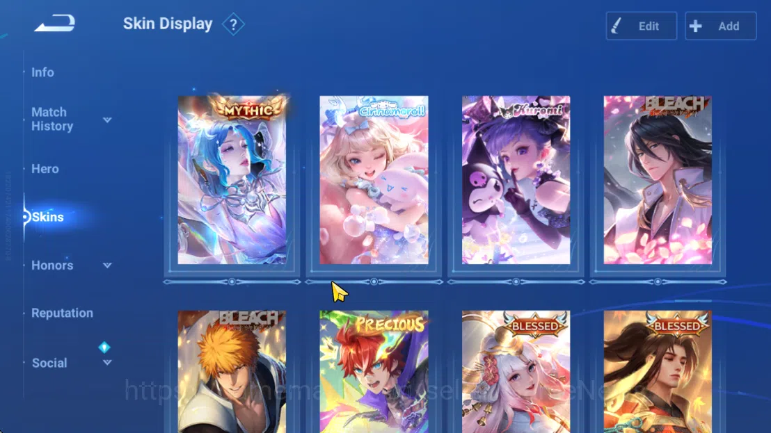 Honor of Kings Accounts Hero112 Skin255|Mythic Diaochan,Nobility ConsortYu image 1