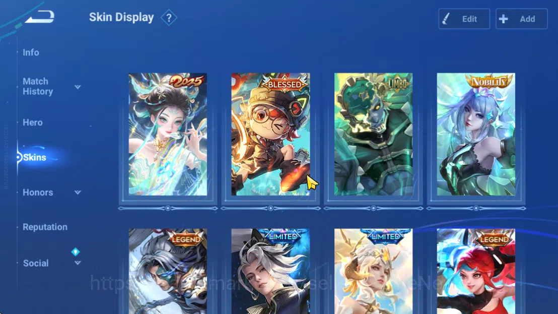 Honor of Kings Accounts Hero112 Skin255|Mythic Diaochan,Nobility ConsortYu image 2