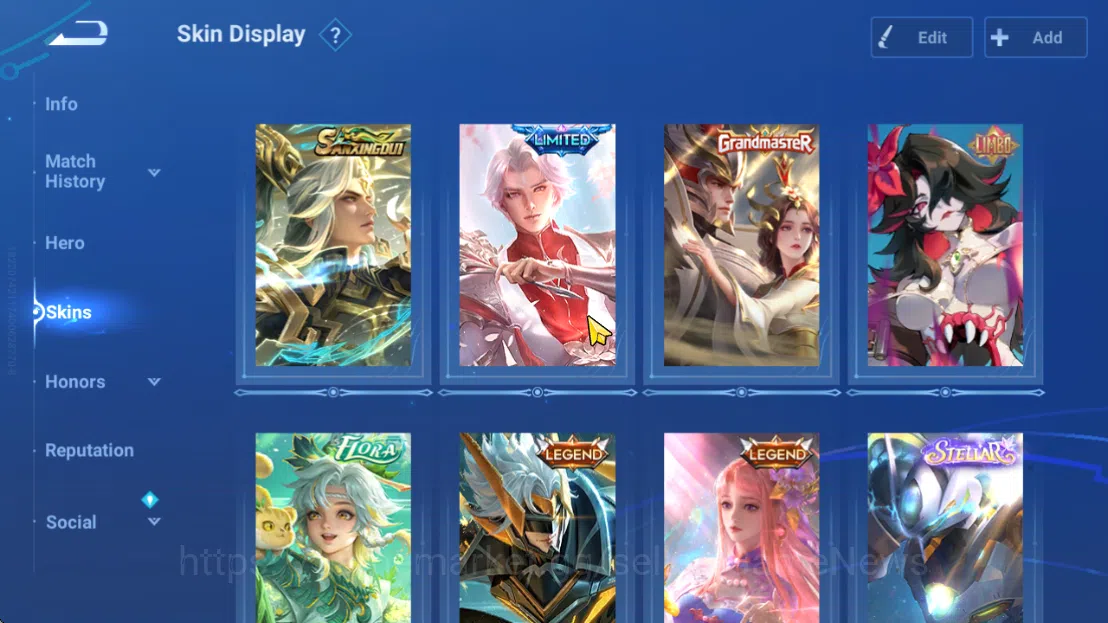 Honor of Kings Accounts Hero112 Skin255|Mythic Diaochan,Nobility ConsortYu image 3