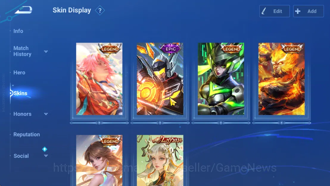 Honor of Kings Accounts Hero112 Skin255|Mythic Diaochan,Nobility ConsortYu image 4