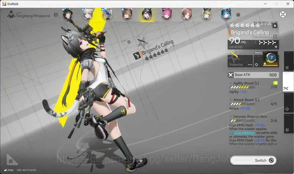 Arknights: Endfield Accounts Asia |Lv 60|5 Limit (Zhuang Fangyi,GilbertaP2,Yvon image 5