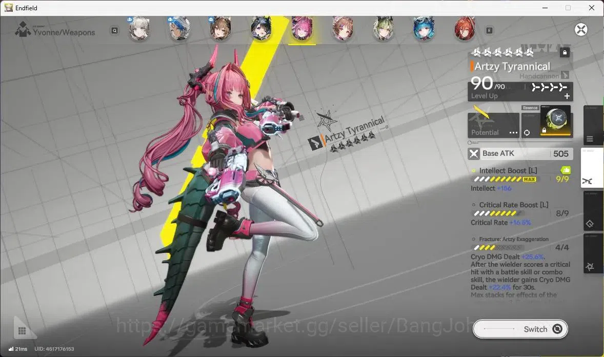 Arknights: Endfield Accounts Asia |Lv 60|5 Limit (Zhuang Fangyi,GilbertaP2,Yvon image 6
