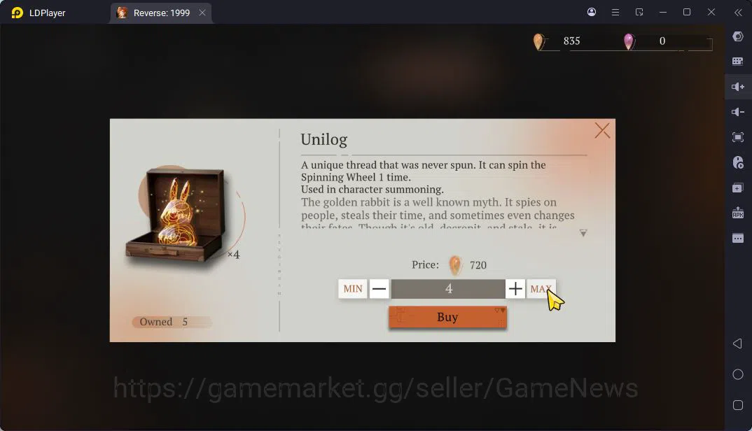 Reverse: 1999 Accounts Midgame 9