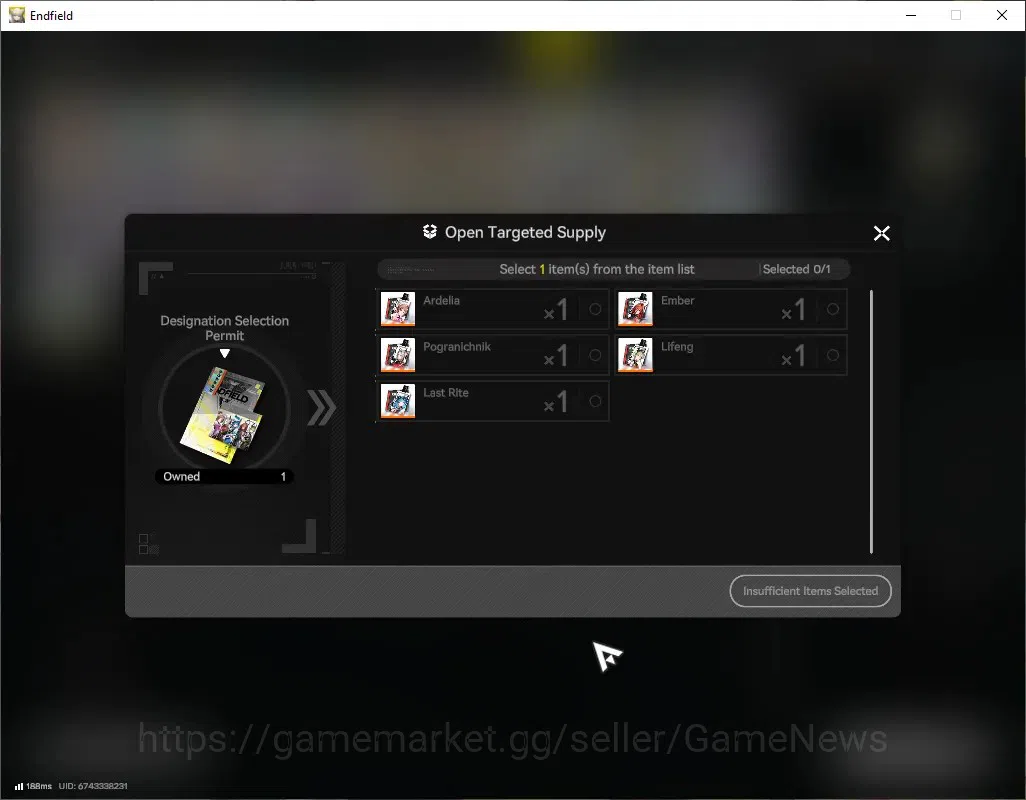 Arknights: Endfield Accounts NA/EU Starter Account | Mi Fu + SSR Selector | Lv. image 7