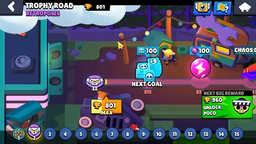 Brawl Stars Accounts 801 Trophy|20 Brawlers 2 Max Lvl (Edgar,Ruffs)Lege image 17