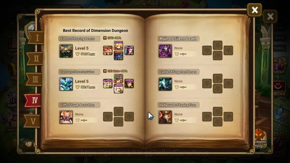Summoners War: Sky Arena Accounts ASIA Lv100|5LD[Giana,Cadiz,Etc]|105 Total NB5[Gand image 8
