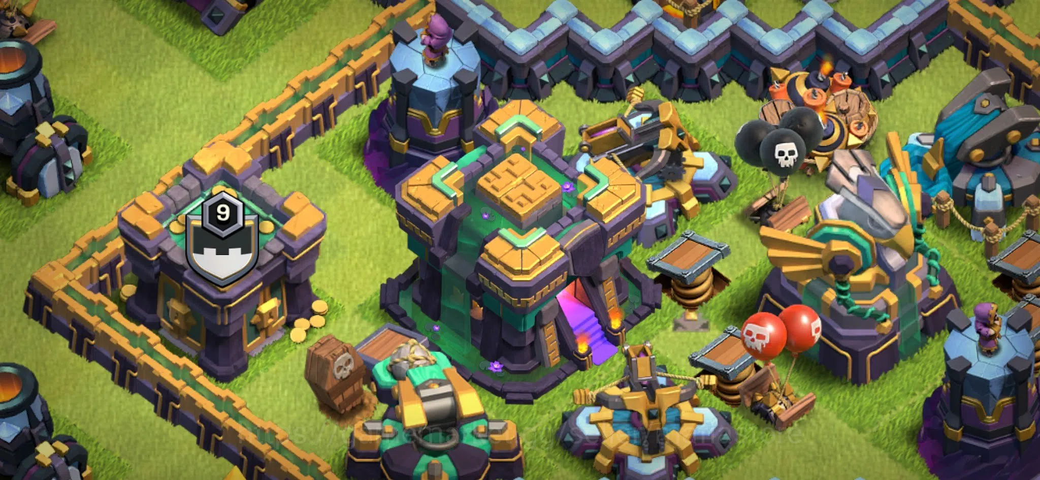 Clash of Clans Accounts TH13: Minion Prince Lv48 (5th Hero) MaxEq: RageV11 image 4