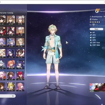 Honkai Star Rail Accounts Mid Game Asia|TL 67|1 PremTeam|9 Limited (Himeko Nova E2,Archer E1)+Sign Pearl,Aventurine