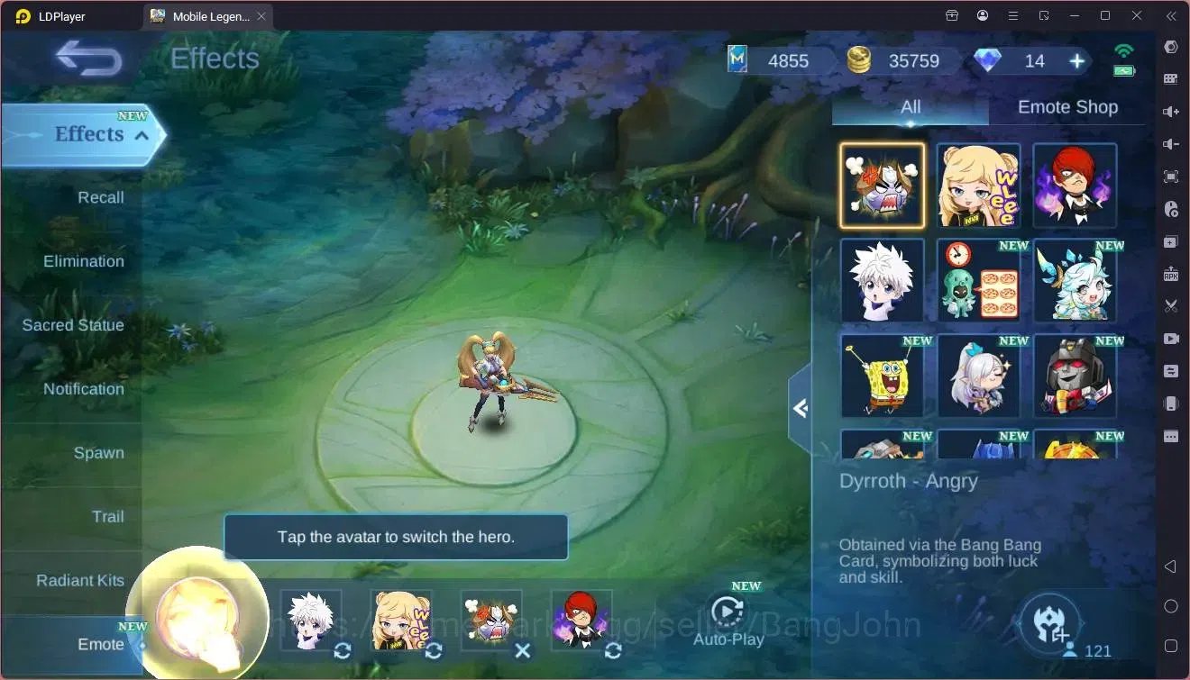 Mobile Legends: Bang Bang Accounts Global|Hero 121|Skin 239|Renowned|Prime Claude|Asp image 16