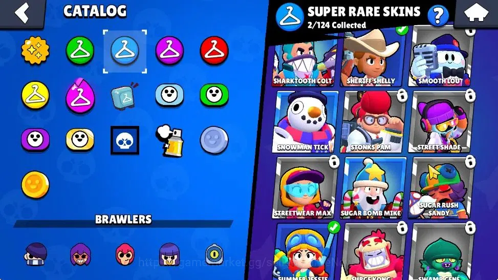 Brawl Stars Accounts 1290 Trophy|15K Bling 148 Gem|23 Brawler 2 Max Lvl image 12