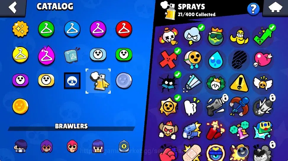 Brawl Stars Accounts 1290 Trophy|15K Bling 148 Gem|23 Brawler 2 Max Lvl image 15