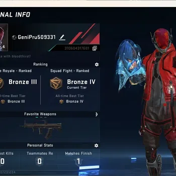 Blood Strike Accounts Others ASIA|Ultra Melee Katar - Selachian|2 Legendary Gun|1 Name-Changing Card|Check SS BS2297B