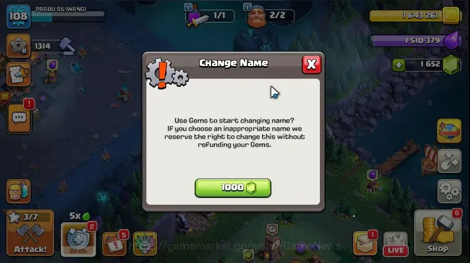 Clash of Clans Accounts High-End Lv 108|TH 13 BH 6|LV 108|HH 7|Limited Skin|BK 40,AQ 37,GW 21,MP 26,RC 24,DD 8|BM 5|1652 18