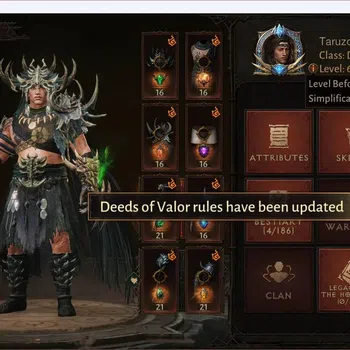 Diablo Immortal High-End SEA - Vasily | 60 (917) Druid-Vanquisher | CR 47K  image 1