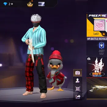 Free Fire Accounts FREE FIRE | M1887 GURUN PASIR, (MP40,XM8,M4A1) INCUBATOR UTAMA,RAMBUT KAKASHI, CELANA ANGELMERAH,TOTAL