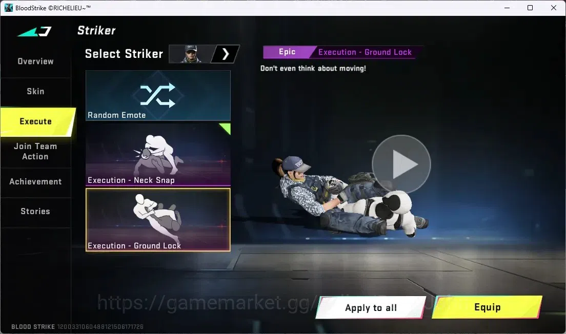 Blood Strike Accounts ASIA | 1 Enzo Striker Skin: NACHO-Enzo:Coronation| image 5