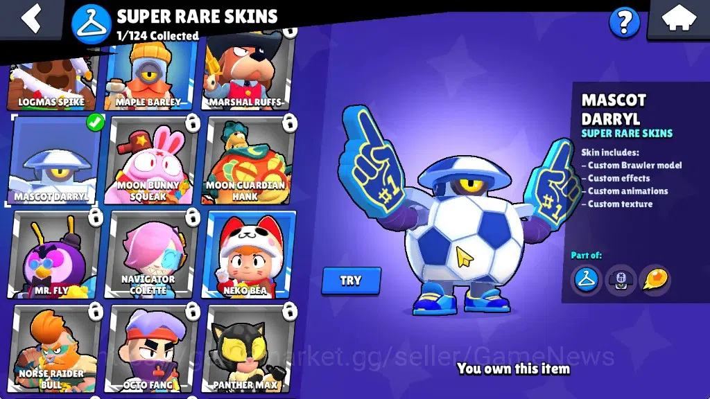 Brawl Stars Accounts 1560 Trophy|24 Brawlers 3 Max Lv [Carl,Jessie,Shel image 15