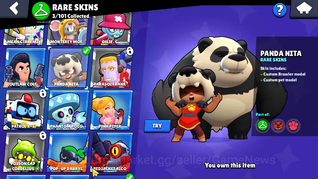 Brawl Stars Accounts 1560 Trophy|24 Brawlers 3 Max Lv [Carl,Jessie,Shel image 17
