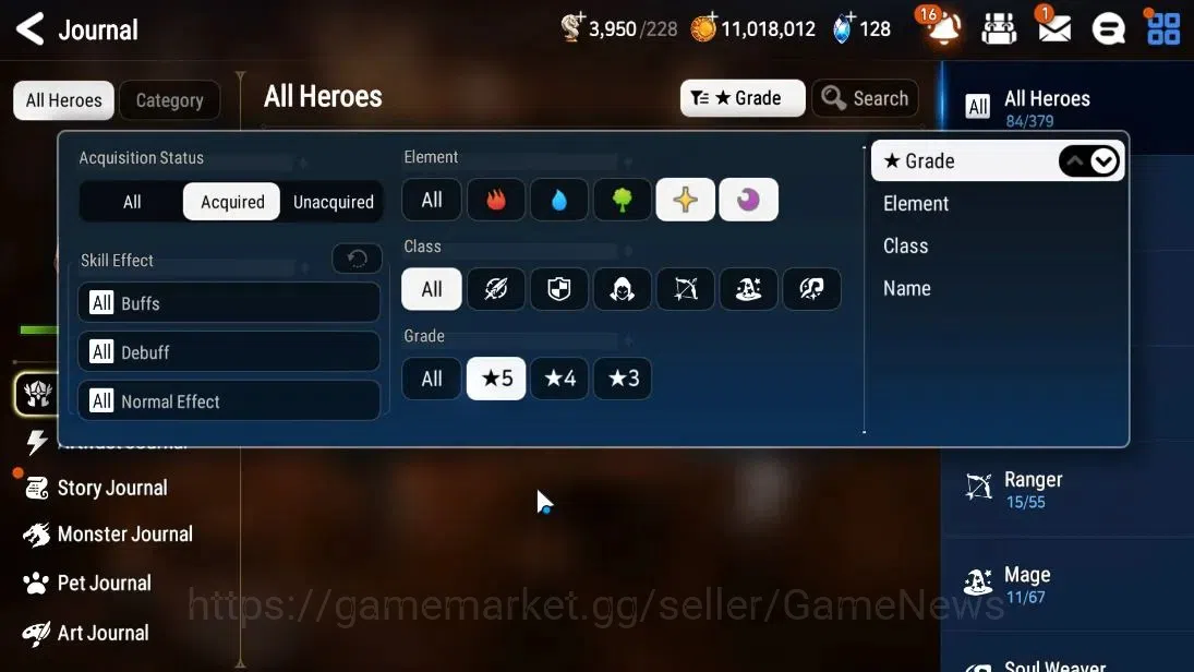 Epic Seven Accounts Global|UnVerif|3 ML(Twisted Eidolon Kayron,Archite image 4