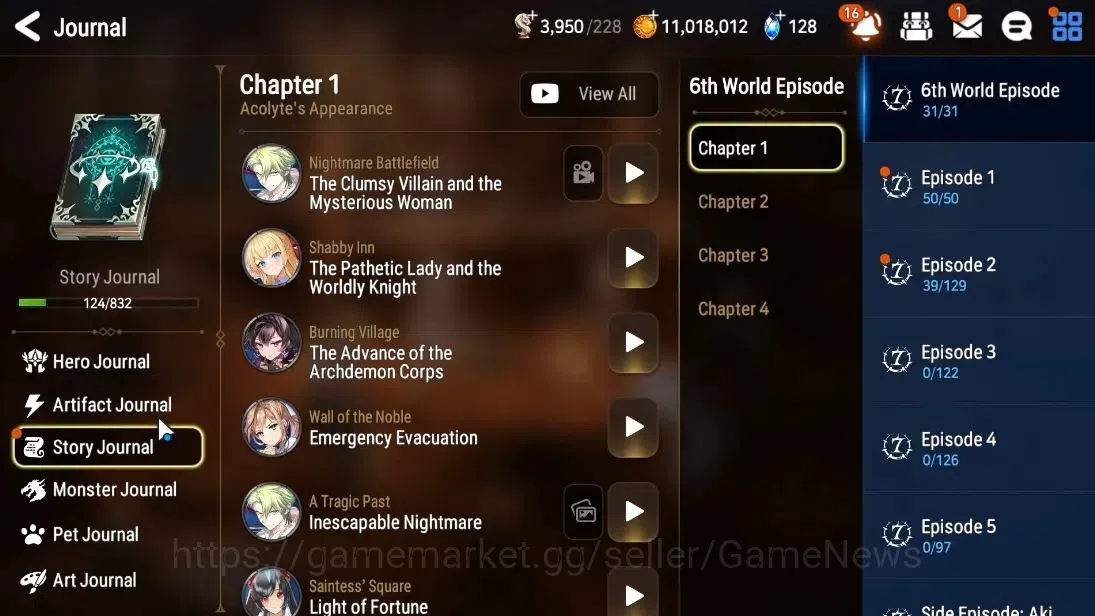 Epic Seven Accounts Global|UnVerif|3 ML(Twisted Eidolon Kayron,Archite image 8