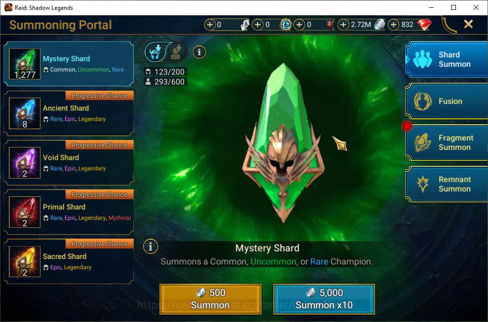 Raid: Shadow Legends Accounts Lv50 1,1M Power|1 Mythic(Blood M Mina)|25 Legend(N image 13