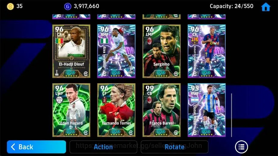 eFootball Accounts Mobile|PW 3193|Pep Guardiola Epic,Steven Gerrard E image 5