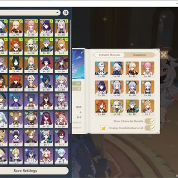 Genshin Impact Accounts Mid Game ASIA|Free HSR|AR 59|PremTeam Neuvillette C2|12 Limited + 13(*5