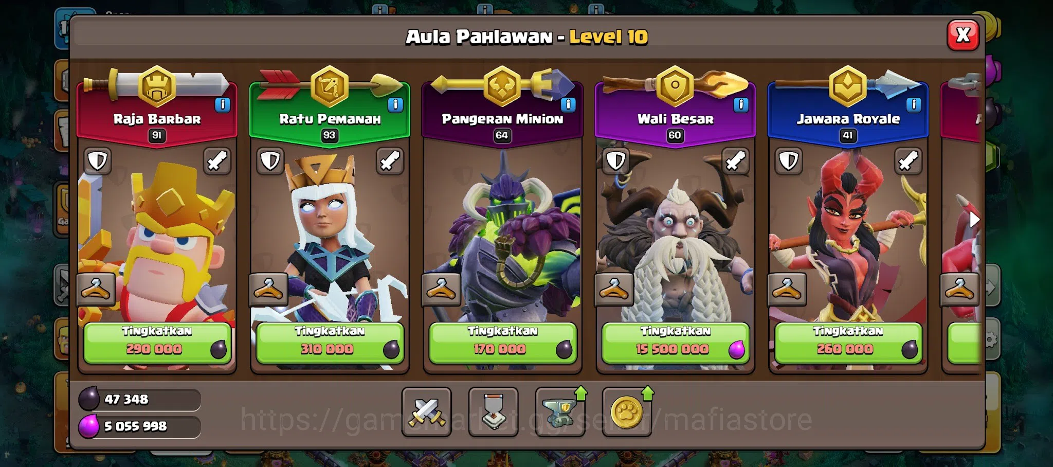 Clash of Clans Accounts TH15 AQ93 BK91 GW60 RC41 w/ L21/L27 Hero Equipment image 7