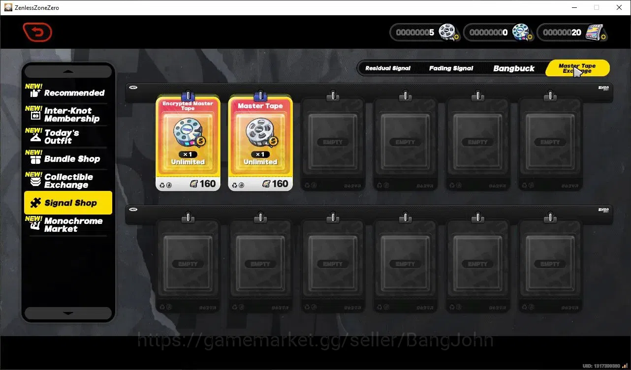 Zenless Zone Zero Accounts Starter ASIA | 1 Limit(Ye Shunguang)+sign,8 A-Class Lv.10|1 S-Rank Bangboo|Mc Wise| All Unset 12