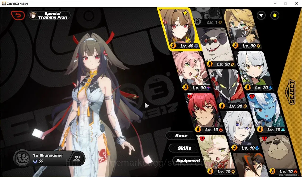 Zenless Zone Zero Accounts Starter ASIA | 1 Limit(Ye Shunguang)+sign,8 A-Class Lv.10|1 S-Rank Bangboo|Mc Wise| All Unset 3