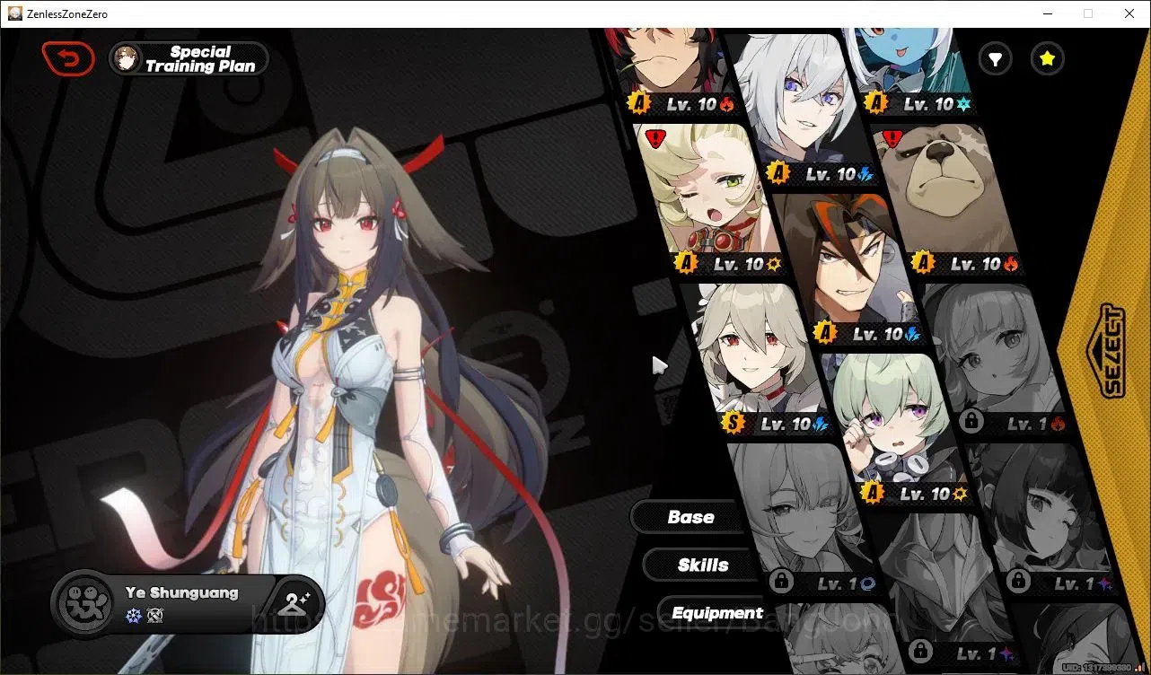 Zenless Zone Zero Accounts Starter ASIA | 1 Limit(Ye Shunguang)+sign,8 A-Class Lv.10|1 S-Rank Bangboo|Mc Wise| All Unset 4