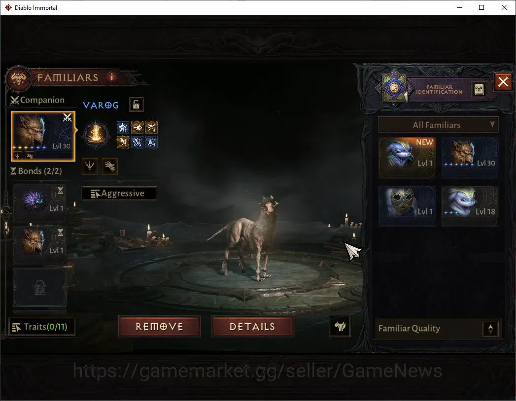 Diablo Immortal Accounts NA-High Heaven|CS ON|Lv60(501)|Demon Hunter|CR 33k image 4