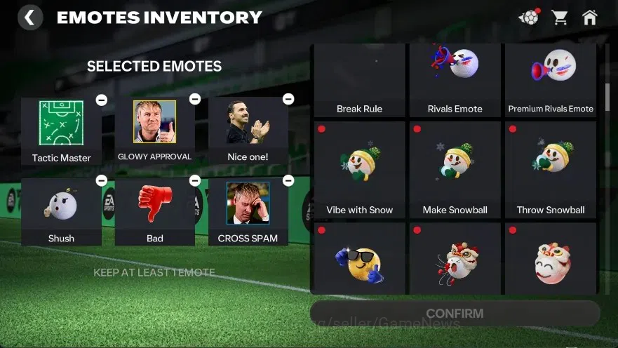 EA SPORTS FC Mobile Accounts OVR 122/94B Value|3,8B Coins + Starting 11 Full EV image 13