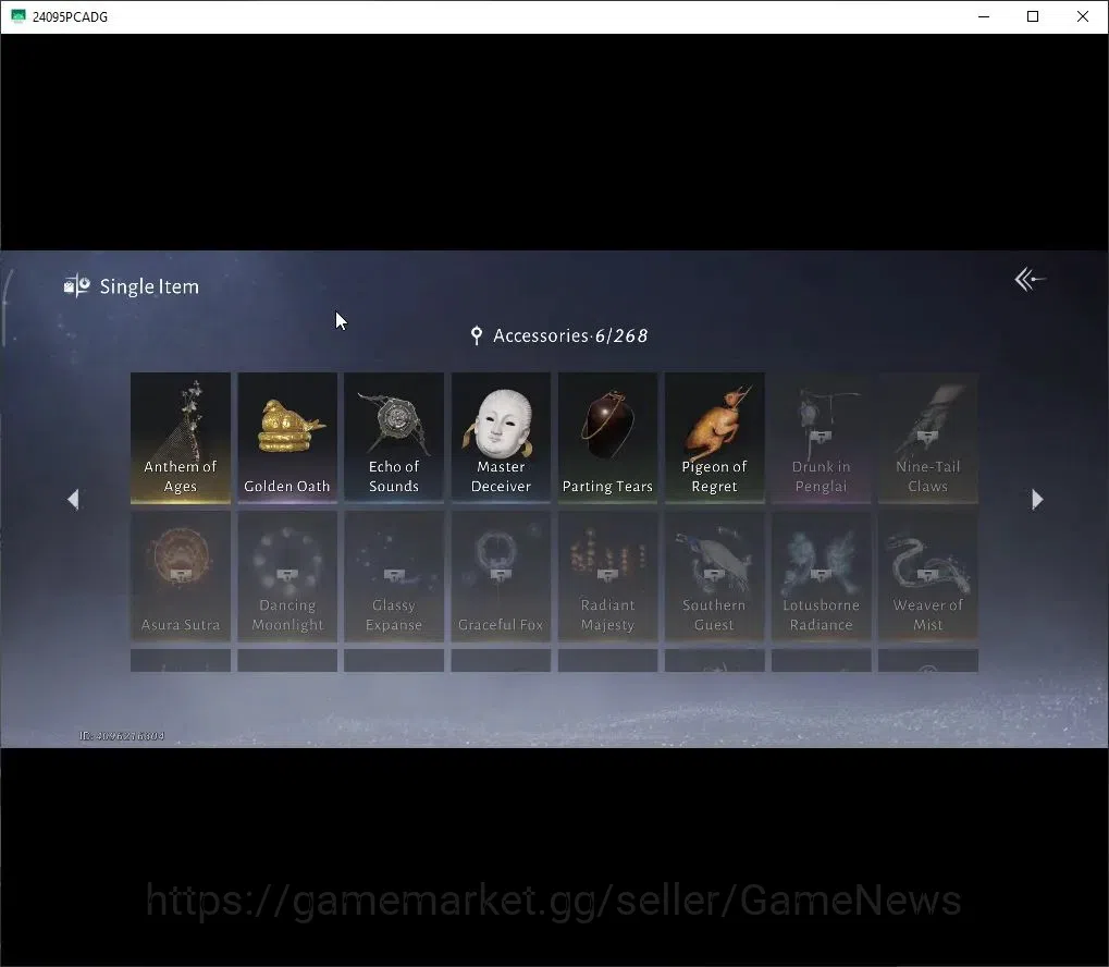 Where Winds Meet Accounts GLOBAL|Lv 5|3676 GS|1 Harmonic Core|Anthem of Ages,Golden Oath,Echo of Sound,Master Deceiver 16