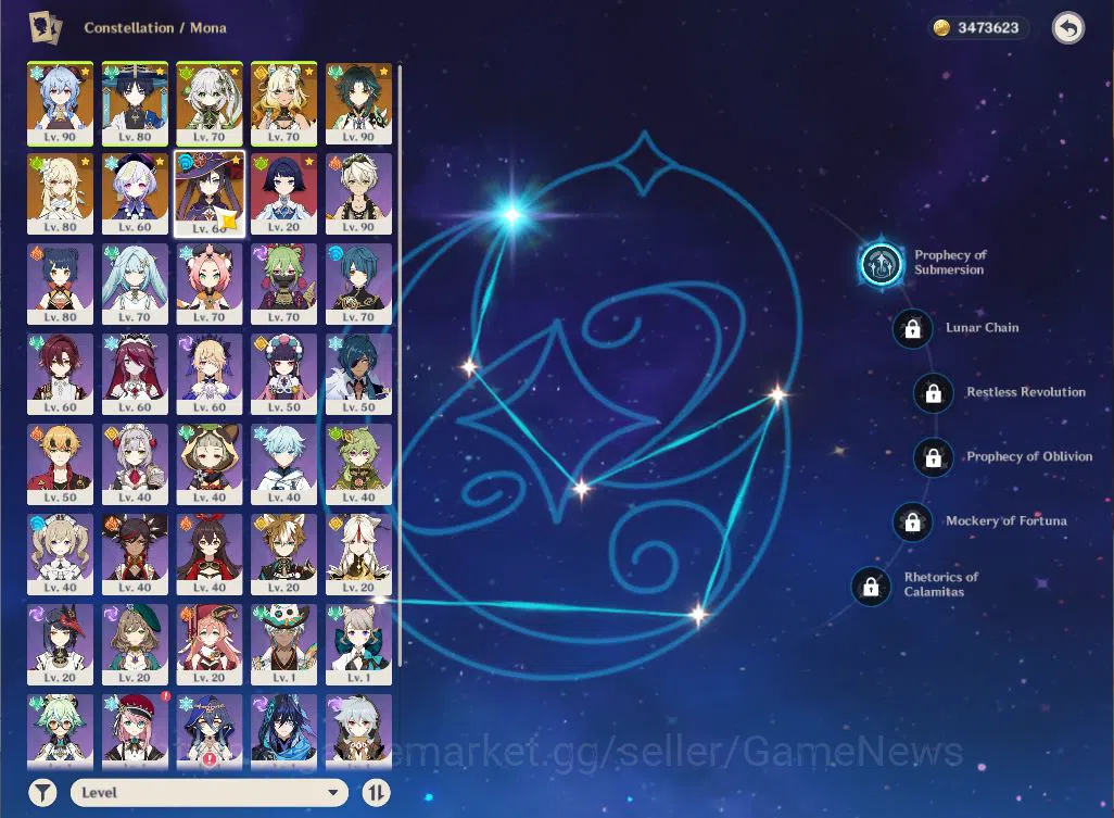 Genshin Impact Accounts ASIA|AR55|5Limited+7(*5Weapon)|Ganyu,Wanderer,Nahi image 5