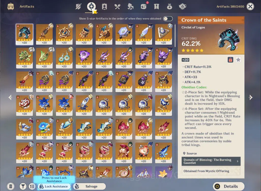 Genshin Impact Accounts ASIA|AR55|5Limited+7(*5Weapon)|Ganyu,Wanderer,Nahi image 8