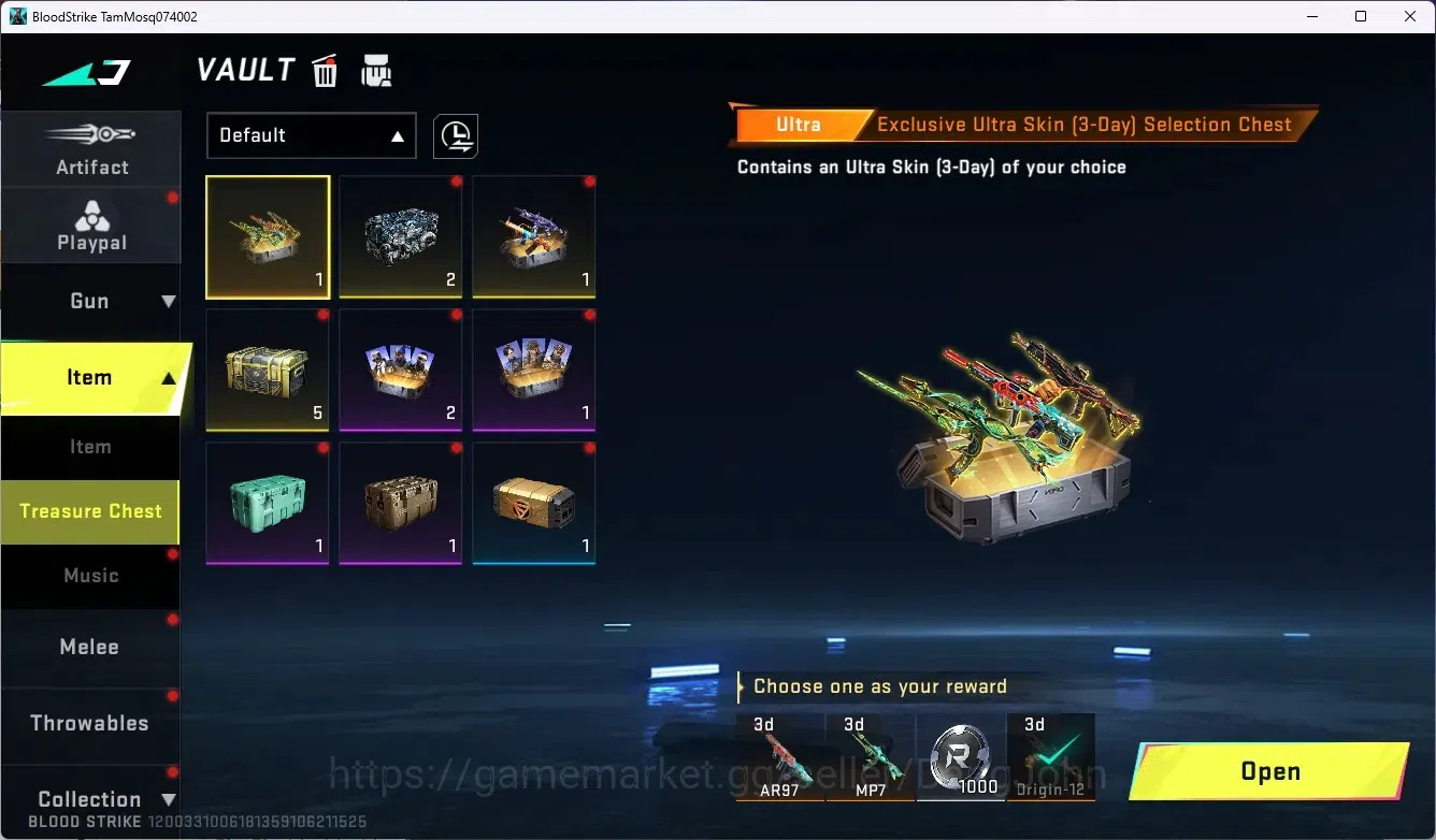 Blood Strike Accounts ASIA|Collab MCX - EVA-00|Ultra TalonKnife-Sanctum| image 10