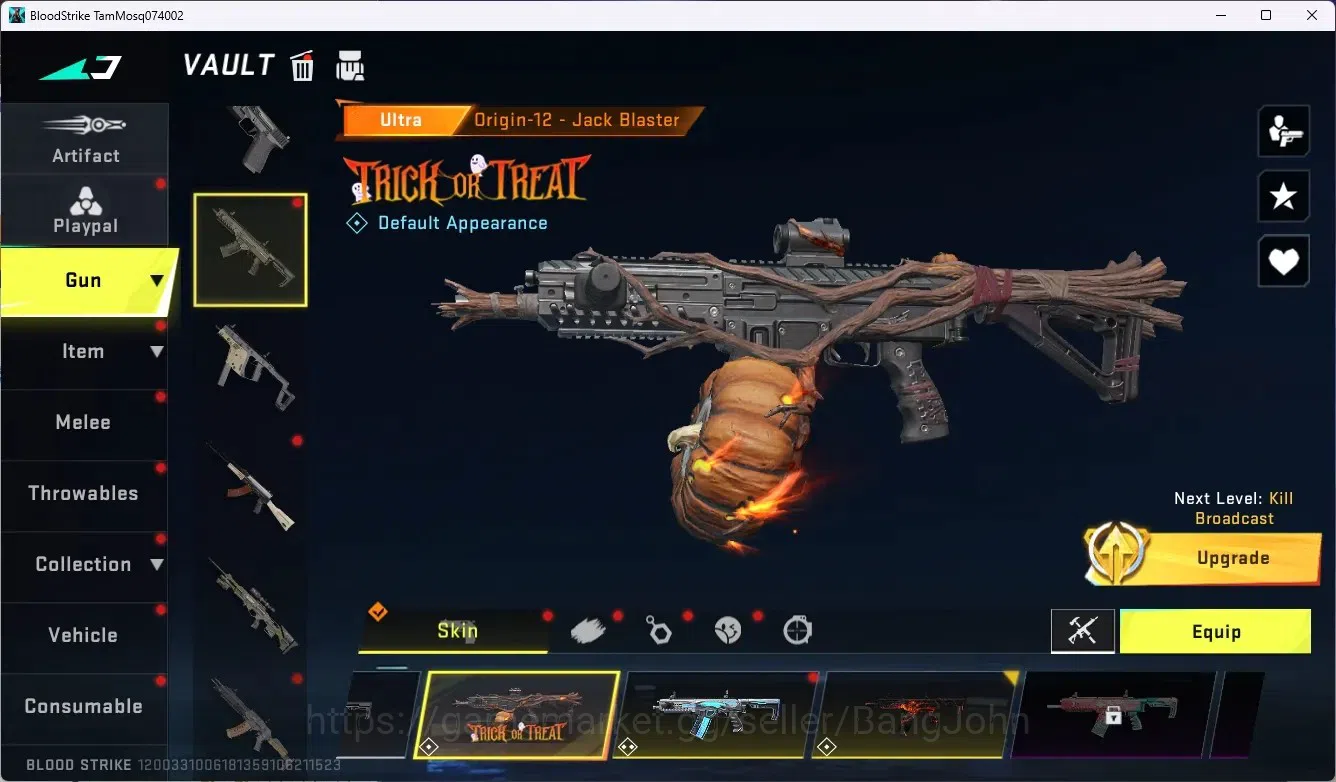 Blood Strike Accounts ASIA|Collab MCX - EVA-00|Ultra TalonKnife-Sanctum| image 2